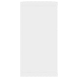 Wall Cube Shelves 2 pcs White 100x15x30 cm Engineered Wood - Low Angle
