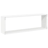 Wall Cube Shelves 6 pcs White&Sonoma Oak 80x15x26.5cm Engineered Wood - Extra Image