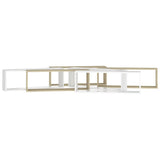 Wall Cube Shelves 6 pcs White&Sonoma Oak 80x15x26.5cm Engineered Wood