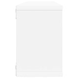 Wall Cube Shelves 2 pcs White and Sonoma Oak 60x15x23 cm Engineered Wood - Extra Image