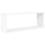 Wall Cube Shelves 4 pcs White and Sonoma Oak 60x15x23 cm Engineered Wood