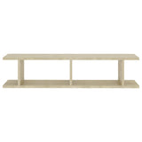Wall Shelves 2 pcs Sonoma Oak 90x18x20 cm Engineered Wood