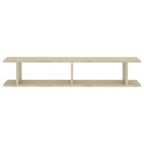 Wall Shelves 2 pcs Sonoma Oak 105x18x20 cm Engineered Wood