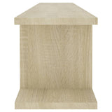 Wall Shelves 2 pcs Sonoma Oak 105x18x20 cm Engineered Wood