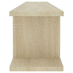 Wall Shelves 2 pcs Sonoma Oak 105x18x20 cm Engineered Wood