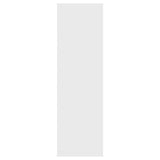 Wall Shelves 2 pcs White 50x15x50 cm Engineered Wood - Rear View
