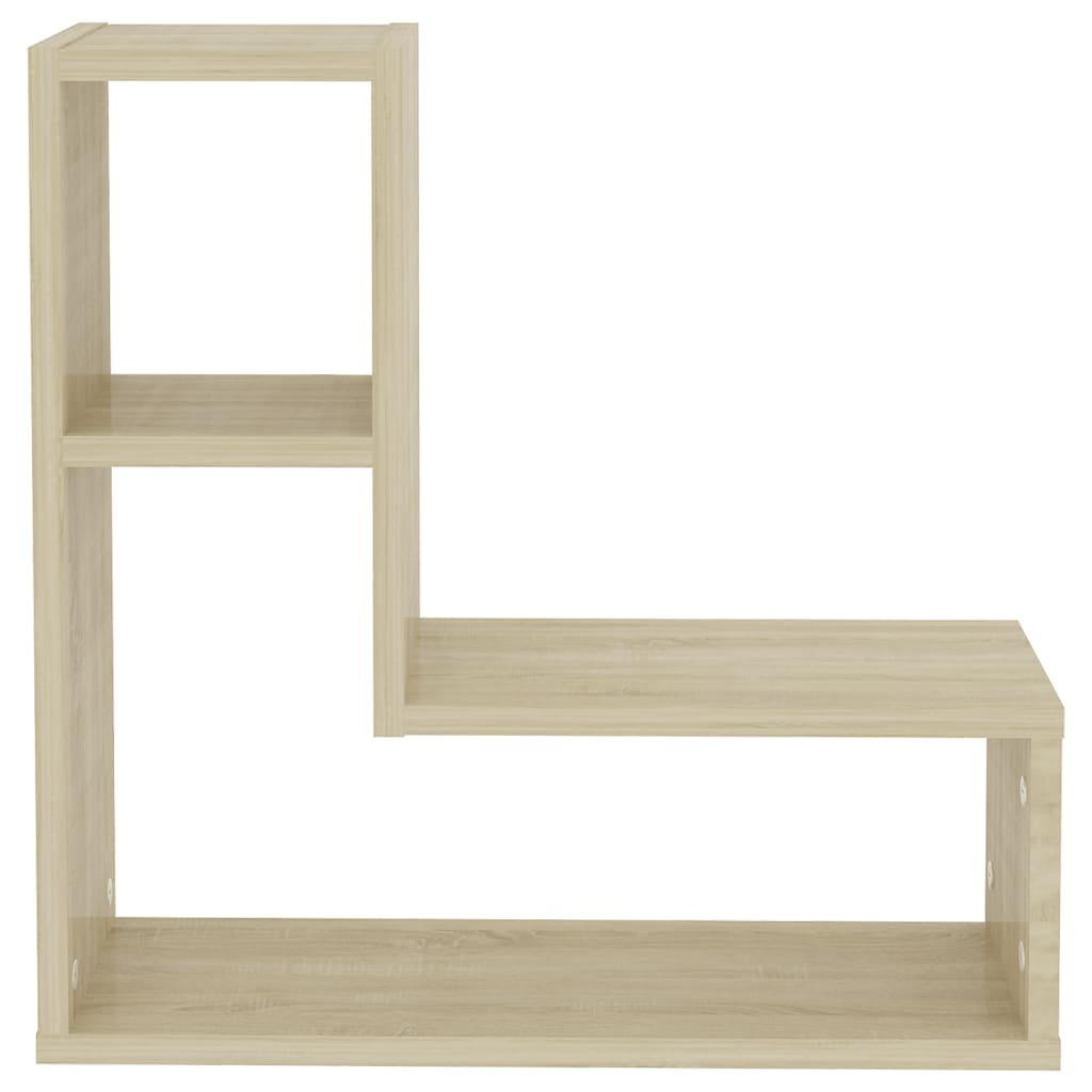 Wall Shelves 2 pcs Sonoma Oak 50x15x50 cm Engineered Wood