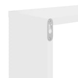 Wall Shelves 2 pcs White 50x15x50 cm Engineered Wood