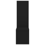 Wall Shelves 2 pcs Black 50x15x50 cm Engineered Wood