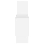 Car-shaped Wall Shelf White 82x15x51 cm Engineered Wood