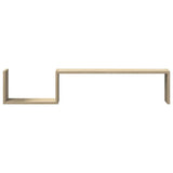 Wall Shelves 2 pcs Sonoma Oak 100x15x20 cm Engineered Wood - 45-Degree Angle