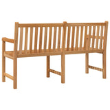 Garden Bench 150 cm Solid Teak Wood - 45-Degree Angle