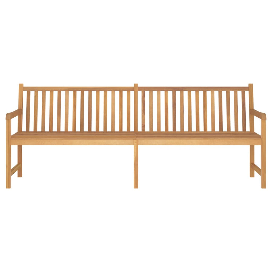 Garden Bench 228 cm Solid Teak Wood