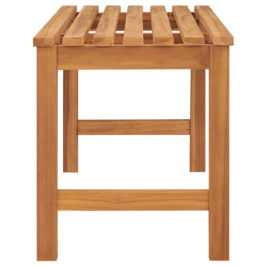 Garden Bench 114 cm Solid Teak Wood