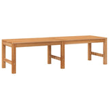 Garden Bench 150 cm Solid Teak Wood - Front View