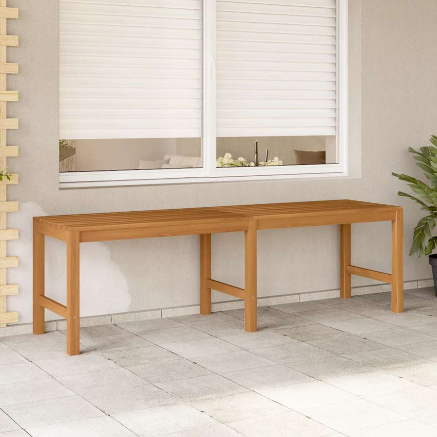 Garden Bench 150 cm Solid Teak Wood