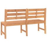 Garden Bench 150 cm Solid Teak Wood - 45-Degree Angle