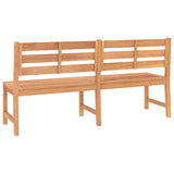 Garden Bench 180 cm Solid Teak Wood - 45-Degree Angle