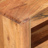 TV Cabinet 110x30x40 cm Solid Acacia Wood - 45-Degree Angle