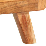 TV Cabinet 110x30x40 cm Solid Acacia Wood - Low Angle