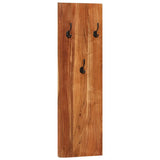 Wall-mounted Coat Racks 2 pcs 36x3x110 cm Solid Acacia Wood