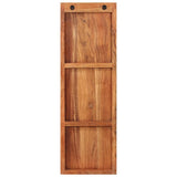 Wall-mounted Coat Racks 2 pcs 36x3x110 cm Solid Acacia Wood - Top-Down View