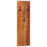 Wall-mounted Coat Racks 2 pcs 36x3x110 cm Solid Acacia Wood - Extra Image