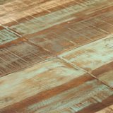 Dining Table 150x75 cm Solid Wood Reclaimed - Close-Up Angle