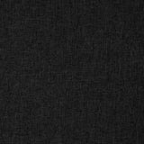 Folding Floor Chair with Bed Function Black Fabric - Close-Up Angle