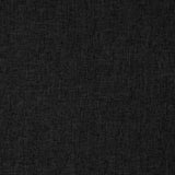 Folding Floor Chair Black Fabric