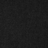 Folding Floor Chair Black Fabric