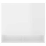 Wall TV Cabinet High Gloss White 102x23.5x90 cm Engineered Wood