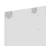 Wall TV Cabinet High Gloss White 102x23.5x90 cm Engineered Wood - Close-Up Angle