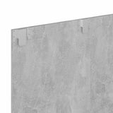 Wall TV Cabinet Concrete Grey 135x23.5x90 cm Engineered Wood