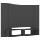 Wall TV Cabinet Grey 120x23.5x90 cm Engineered Wood