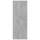 Console Table Concrete Grey 78x30x80 cm Engineered Wood - 45-Degree Angle