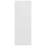 Console Table White 105x30x80 cm Engineered Wood - Rear View