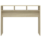 Console Table Sonoma Oak 105x30x80 cm Engineered Wood