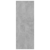 Console Table Concrete Grey 105x30x80 cm Engineered Wood