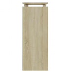 Console Table Sonoma Oak 80x30x80 cm Engineered Wood