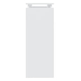 Console Table White 102x30x80 cm Engineered Wood