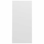 Notebook Desk White 102.5x35x75 cm Engineered Wood