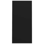 Notebook Desk Black 102.5x35x75 cm Engineered Wood