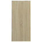 Notebook Desk Sonoma Oak 102.5x35x75 cm Engineered Wood