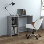 Notebook Desk Concrete Grey 102.5x35x75 cm Engineered Wood
