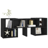 TV Cabinet Black 104x30x52 cm Engineered Wood