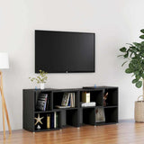 TV Cabinet Black 104x30x52 cm Engineered Wood