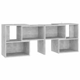 TV Cabinet Concrete Grey 104x30x52 cm Engineered Wood