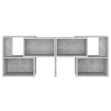 TV Cabinet Concrete Grey 104x30x52 cm Engineered Wood