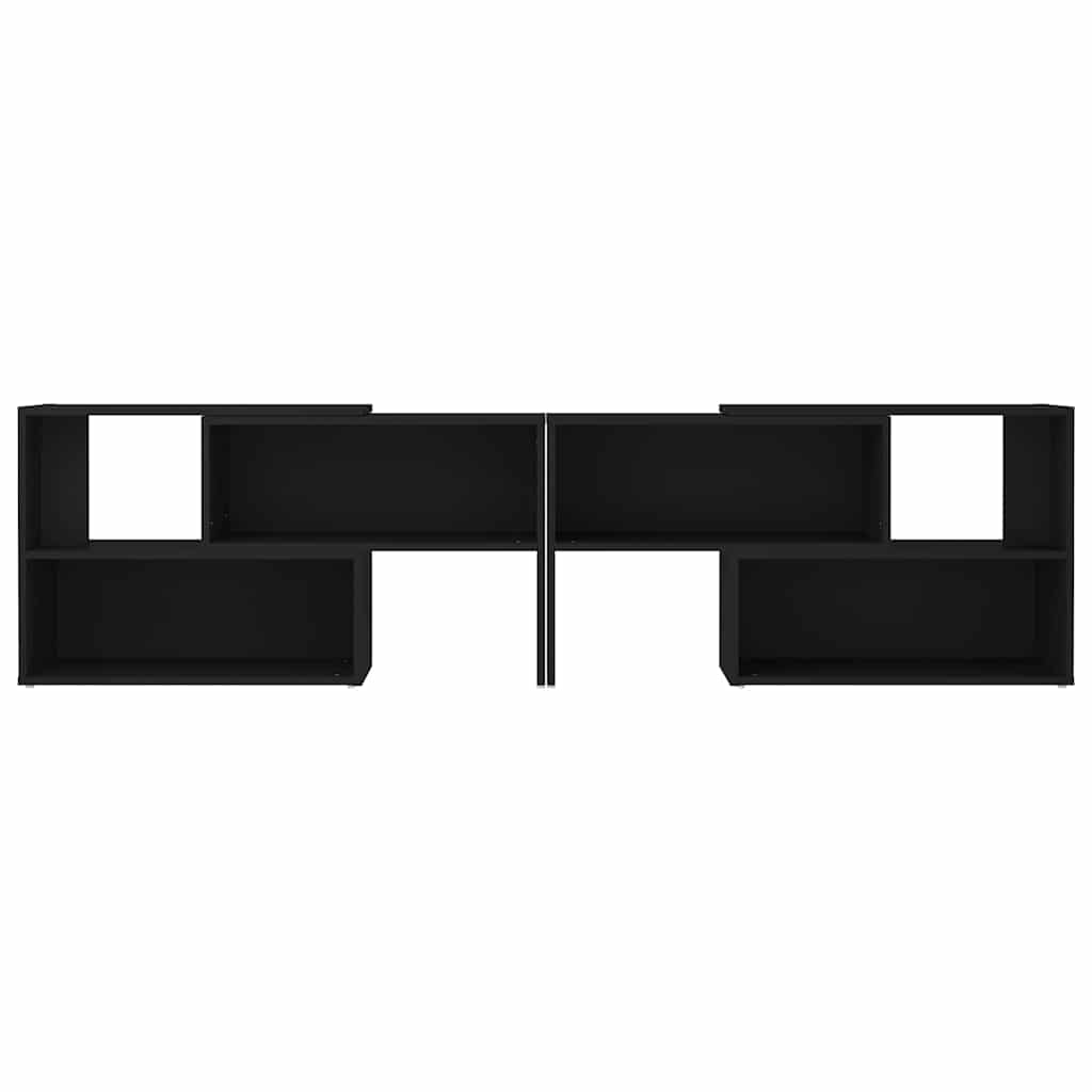 TV Cabinet Black 149x30x52 cm Engineered Wood